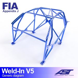 Arco de Seguridad PEUGEOT 106 (Phase 1/2) 3-doors Hatchback WELD IN V5