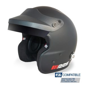 CASCO RRS JET PROTECT PREMIUM NEGRO MATE FIA ​​8859-2015 SNELL SA2020