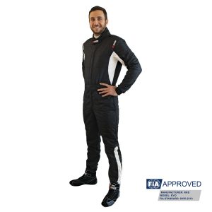 Mono de carreras RRS Diamond Star FIA - Negro